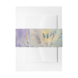 Pastel Abstrakt Whispers of Nature *Personalize* Einladungsbanderole