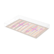 "Pastel Aesthetic Vanity Tray - Minimalistisch und