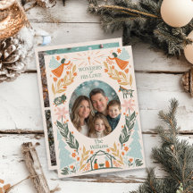 Pastel Angel Weihnachtskarte 2