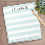 Pastel Aquamarin und Gray Stationery Suite für Fra Notizblock<br><div class="desc">Ein wunderschönes und feminines Design,  das perfekt für jedes mädchenhafte Mädchen oder sogar eine Braut ist. Wenn Sie Artikel verschieben möchten,  klicken Sie auf den Designbereich,  um Änderungen vorzunehmen.</div>