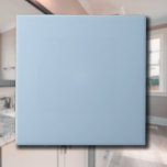 Pastel Baby Blue Solid Color | Classic | elegant Fliese<br><div class="desc">Pastel Baby Blue Solid Color | Classic | elegant | Trendy | Stilvoll | Geschenk</div>