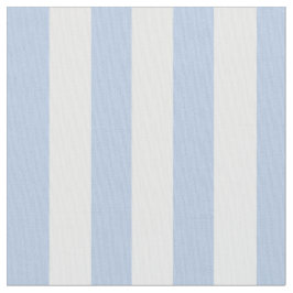 Pastel Baby Blue White Strip Stoff