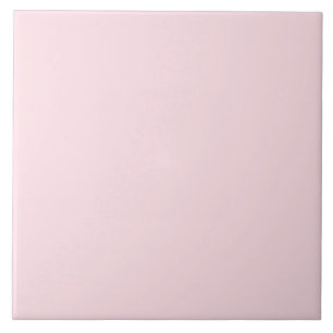 Pastel Baby Light Pink Solid Color Minimalistisch Fliese