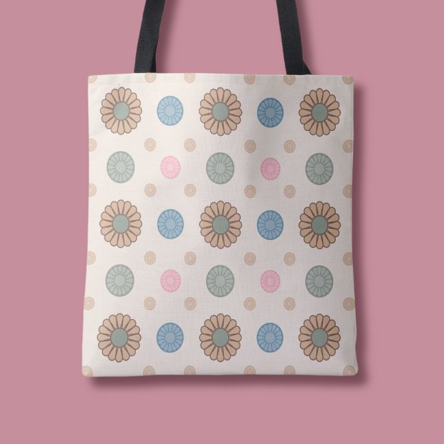 Pastel Babylonian Inspiriertes Blumenmuster (Von Creator hochgeladen)