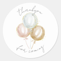 Pastel Balloons Danke