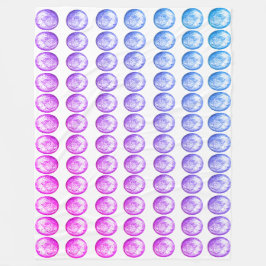 Pastel Balls Fleece Blanket