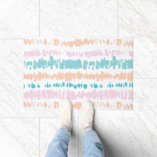 Pastel Batik Muster Fußmatte