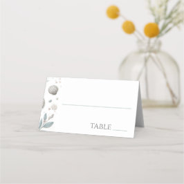 Pastel Beach Platzkarte