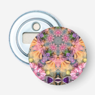 Pastel-Bling-3D-Muster ~ Flaschenöffner