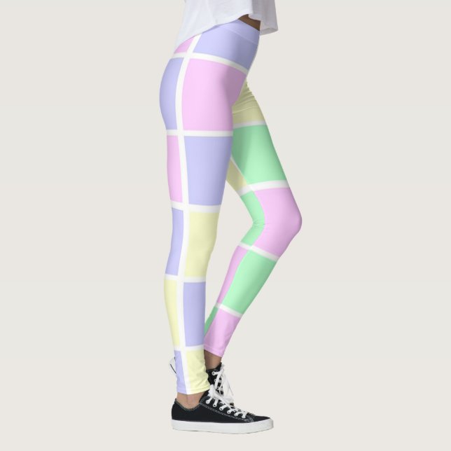 Pastel Blocks Leggings (Rechts)