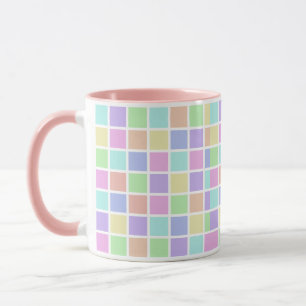 Pastel Blocks Tasse