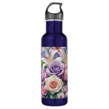 Pastel Bloom Thermal Tumbler