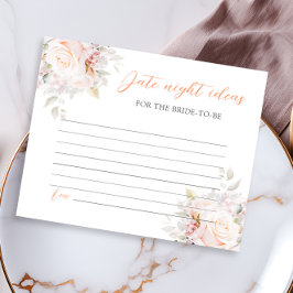 Pastel Blooms Brautparty Date Night Ideas