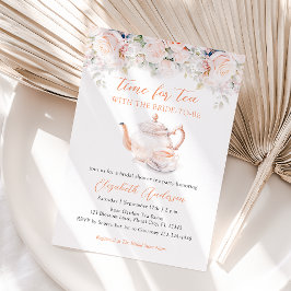 Pastel Blooms Brautparty Tee Party Einladung