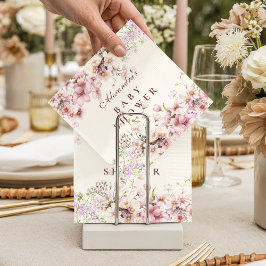 Pastel Blossom Baby Shower Serviette