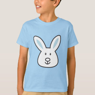 Pastel Blue Niedlich Ostersonnige Illustration T-Shirt