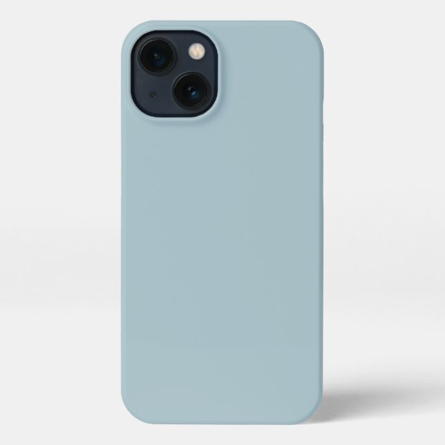 Pastel Blue Phone Case iPhone Hülle (Rückseite)