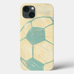 Pastel Blue Soccer Ball by Chariklia Zarris Case-Mate iPhone Hülle