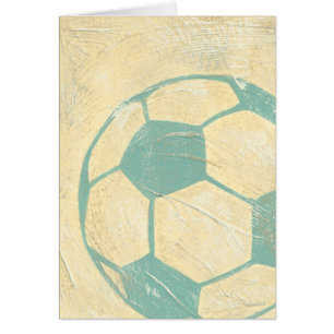 Pastel Blue Soccer Ball von Chariklia Zarris