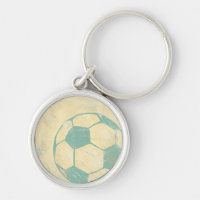 Pastel Blue Soccer Ball von Chariklia Zarris