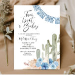 Pastel Blue Taco "über Liebe BABY Dusche Einladung<br><div class="desc">Pastel Blue Boho Fiesta BABY Dusche Einladung Taco Bout Liebe Einladung mit Kakteen. Ideal für Babyduschen,  Paarduschen,  Brautpartys,  etc.</div>