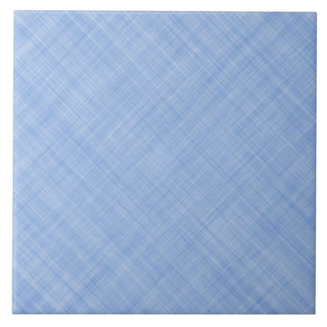 Pastel Blue Textile Fliese (Vorderseite)