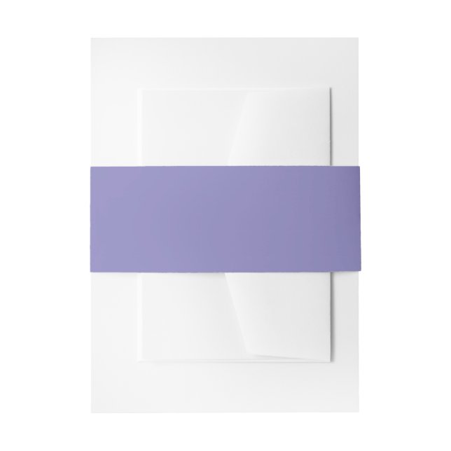 Pastel Blue Violet Einladungsbanderole (Vorderseite Beispiel)