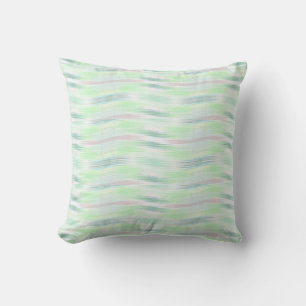 Pastel Blue Wave Kissen