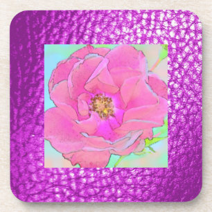 Pastel-Blume - Design 2 Untersetzer