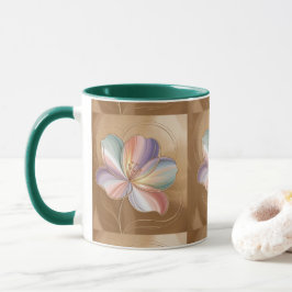 Pastel Blume Gold Green Combo Tasse