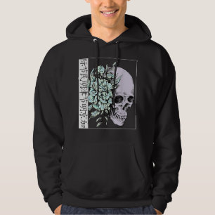 Pastel Blume I Skull I ästhetische Kunst I Japanis Hoodie
