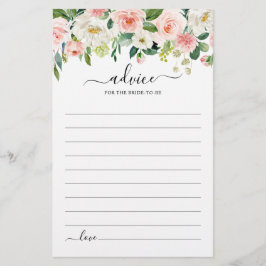 Pastel Blush Botanischer Brautparty Beratung