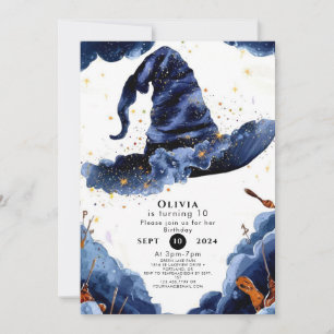 Pastel Boho Verzauberungsassistent Geburtstag Einladung