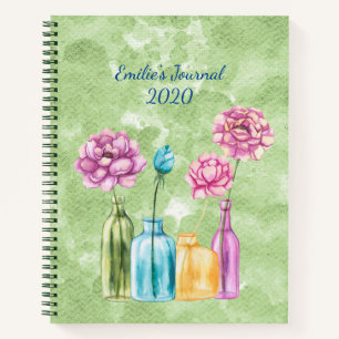 Pastel Botanicals Notizbuch