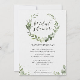 Pastel Bouquet Bridal Shower Invitation Floral Einladung