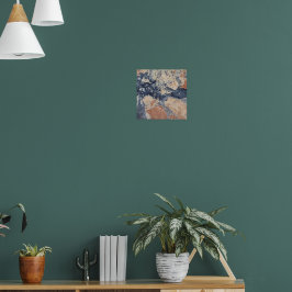 Pastel-Breccia-Plakat Poster