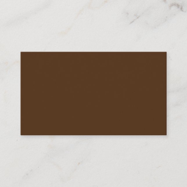 Pastel Brown, Kiefernkone, Puce, Platzkarte (Vorderseite)