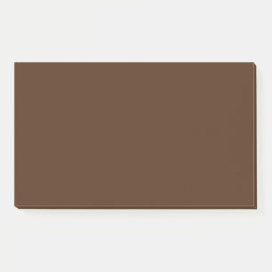 Pastel Brown, Pine Cone, Puce Post-it Klebezettel