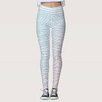 Pastel Brush Paint Textured Background Leggings