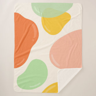 Pastel Bubbles Sherpadecke