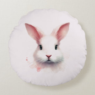 Pastel Bunny Comfort: Rundkissen Rundes Kissen