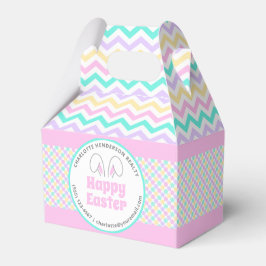 Pastel Bunny Oars Happy Oaster Gastgeschenk Box Geschenkschachtel