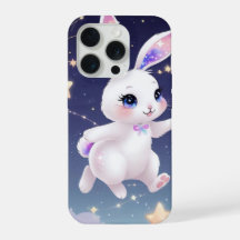 Pastel Bunny Phone Case –Kawaii Star Rabbit iPhone