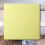 Pastel Buttercup Solide Farbe | Classic | elegant Fliese<br><div class="desc">Pastel Buttercup Solide Farbe | Classic | elegant | Trendy | Stilvoll | Geschenk</div>