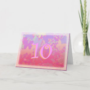 Pastel Butterflies Karte