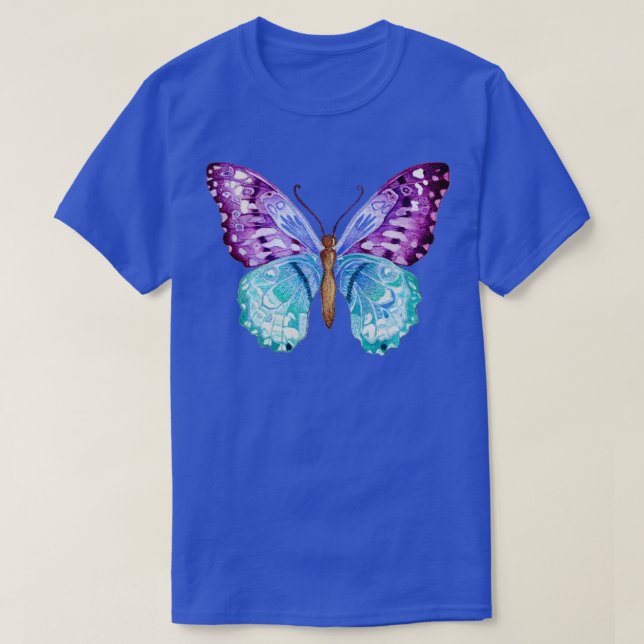 Pastel Butterfly T-Shirt (Design vorne)