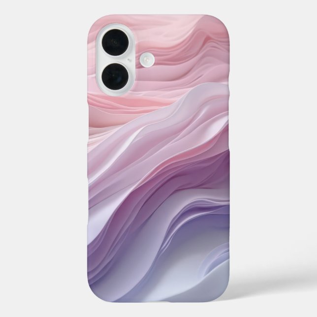 Pastel Calming Wave Muster Case-Mate iPhone Hülle (Rückseite)