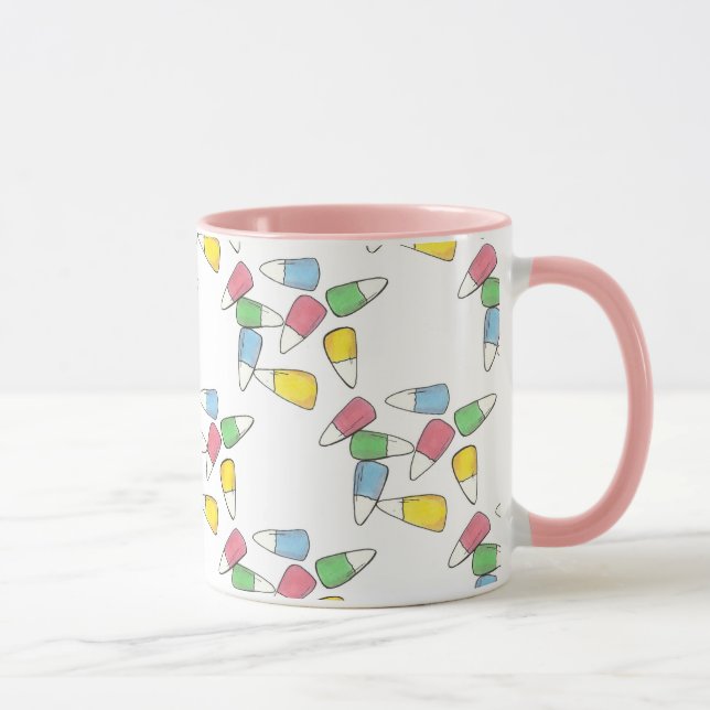 Pastel Candy Mais Ostern Party Springtime Tasse (Rechts)