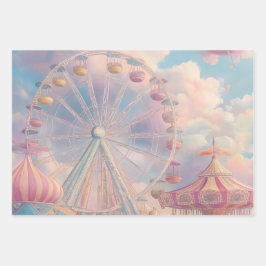 Pastel Carnival Geschenk Wrap Geschenkpapier Set