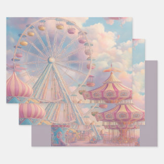 Pastel Carnival Geschenk Wrap Geschenkpapier Set